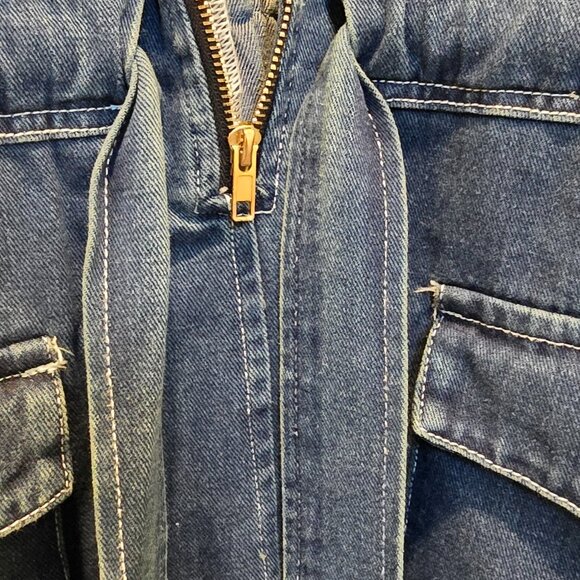 Women's Denim Dress - Picture 5 of 8